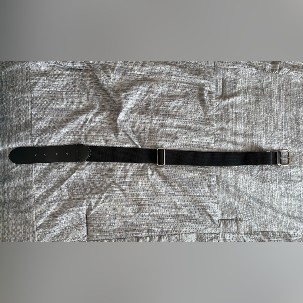 Youth Elastic Black Belt